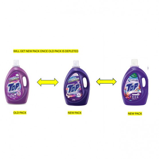 Top Liquid Laundry Detergent - Colour Protect 3.6kg x 4 - Carton Sales